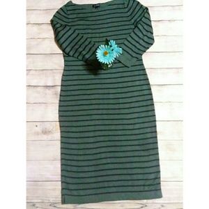 Striped Sweater dress from The Limited